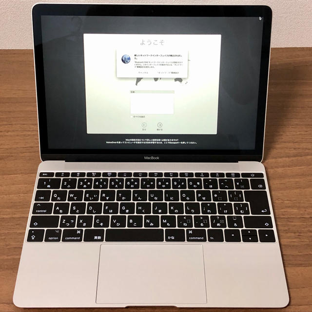 スマホ/家電/カメラ【交換済み美品！】MacBook 2017 12インチ/8GB/256GB