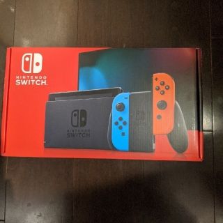 ニンテンドースイッチ(Nintendo Switch)の新品未開封　Nintendo Switch スイッチ本体　ネオンブルー/レッド(家庭用ゲーム機本体)