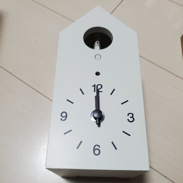 MUJI (無印良品)(ムジルシリョウヒン)の鳩時計 インテリア/住まい/日用品のインテリア小物(置時計)の商品写真