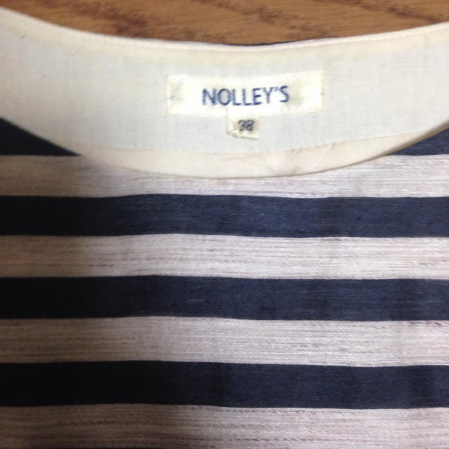 NOLLEY'S(ノーリーズ)の夏用 マリンワンピ レディースのワンピース(ひざ丈ワンピース)の商品写真