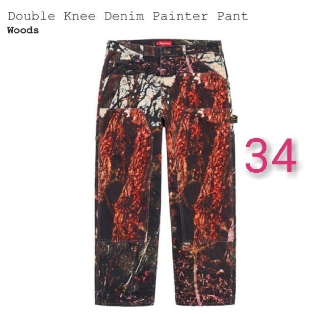 メンズSupreme Double Knee Denim Painter Pant