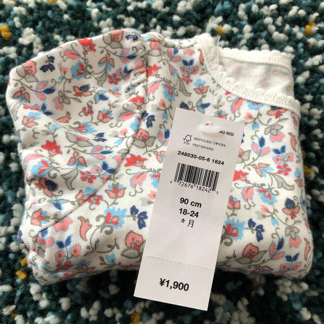 GAP(ギャップ)のGAP 18-24month 90cm新品未使用品 キッズ/ベビー/マタニティのベビー服(~85cm)(ロンパース)の商品写真