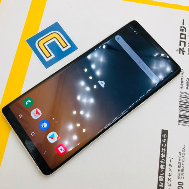 Galaxy(ギャラクシー)の2-5723 SIMFREE Galaxy Note8 SCV37  スマホ/家電/カメラのスマートフォン/携帯電話(スマートフォン本体)の商品写真