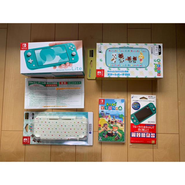 Nintendo Switch  Lite ターコイズ/どうぶつの森セット家庭用ゲーム機本体