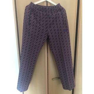 Needles - needles 18aw トラックパンツ 柄 赤 総柄の通販 by machi