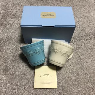 ウェッジウッド(WEDGWOOD)の新品未使用☆WEDGE WOOD ペアマグカップ(グラス/カップ)