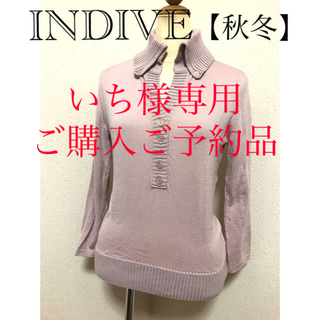 インディヴィ(INDIVI)のINDIVE 長袖ニット トップス【秋冬】(ニット/セーター)