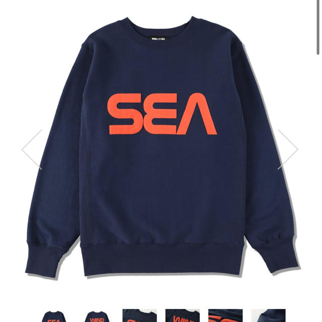 SEA(シー)のSEA(SPC) SWEAT SHIRT 【 WIND AND SEA  メンズのトップス(スウェット)の商品写真