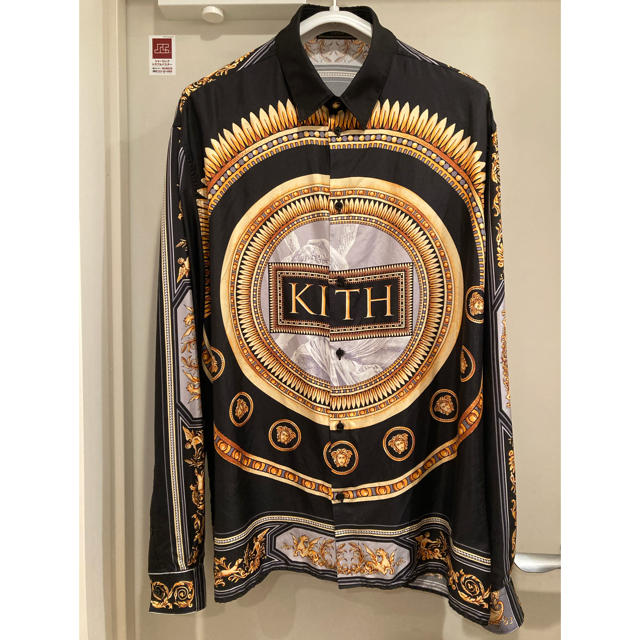 【入手不可】定価25万 Versace KITH コラボ BTS着 シャツ46シャツ