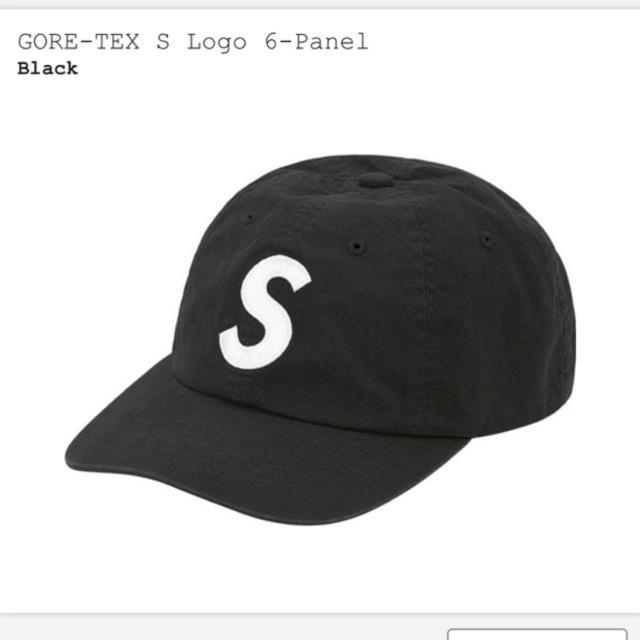 シュプリームSupreme GORE-TEX S Logo 6-Panel Black
