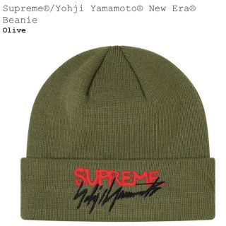 シュプリーム(Supreme)のSupreme®/Yohji Yamamoto® New Era® Beanie(ニット帽/ビーニー)