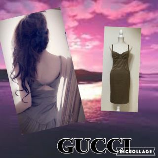 グッチ(Gucci)の♡GUCCI♡(ひざ丈ワンピース)