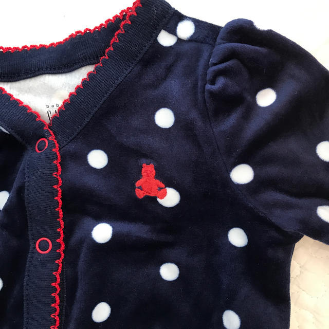 babyGAP(ベビーギャップ)のGap baby ロンパース　足つき キッズ/ベビー/マタニティのベビー服(~85cm)(ロンパース)の商品写真