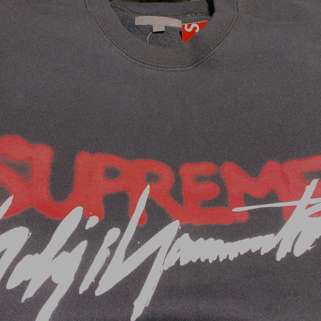 Yohji Yamamoto(ヨウジヤマモト)のSupreme  Yohji Yamamoto Crewneck black L メンズのトップス(スウェット)の商品写真