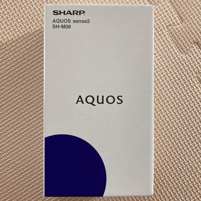 SHARP AQUOS sense2 SH-M08 本体 ホワイト 新品未使用-