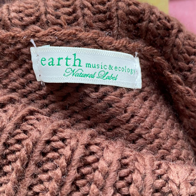 earth music & ecology(アースミュージックアンドエコロジー)のearth music&ecology ニットワンピース レディースのワンピース(ひざ丈ワンピース)の商品写真