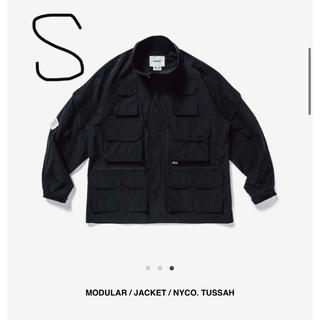 ダブルタップス(W)taps)の黒　Sサイズ　20aw Wtaps modular jacket (ナイロンジャケット)
