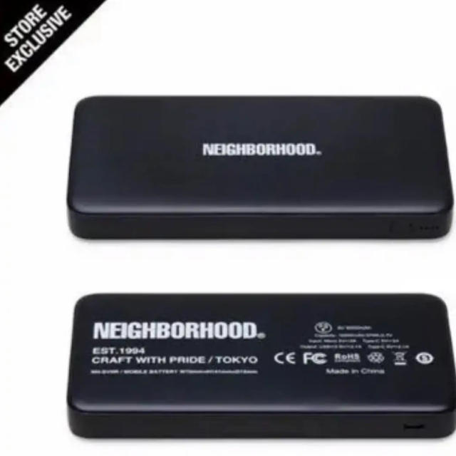 NEIGHBORHOOD(ネイバーフッド)のneighborhood バッテリー スマホ/家電/カメラのスマートフォン/携帯電話(バッテリー/充電器)の商品写真