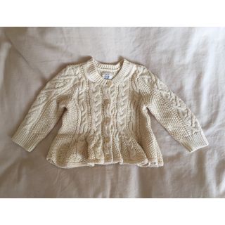 ベビーギャップ(babyGAP)のGAP カーディガン 60 3-6m(カーディガン/ボレロ)