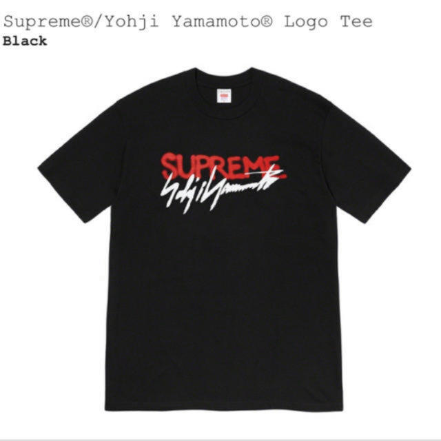 Supreme / Yohji Yamamoto Logo Tee Lサイズ