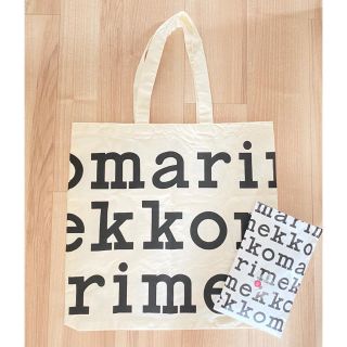 マリメッコ(marimekko)のマリメッコ　ロゴーノベルティ　♡新品♡(エコバッグ)