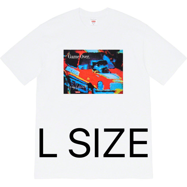 Supreme(シュプリーム)のSupreme × Yohji Yamamoto Tee white Lサイズ メンズのトップス(Tシャツ/カットソー(七分/長袖))の商品写真