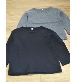 ムジルシリョウヒン(MUJI (無印良品))のMuji 厚手長袖カットソー 2枚で(Tシャツ/カットソー)