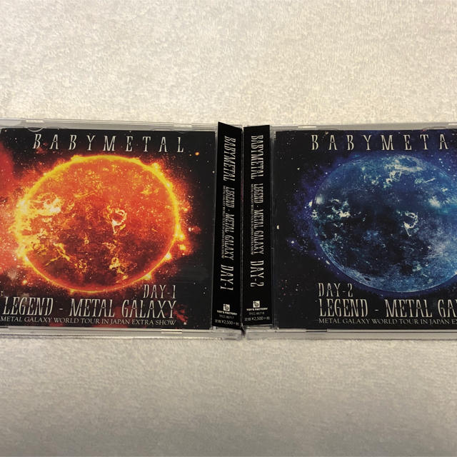 BABYMETAL(ベビーメタル)のBABYMETAL LIVE CD LEGEND METAL GALAXYセット エンタメ/ホビーのCD(ポップス/ロック(邦楽))の商品写真