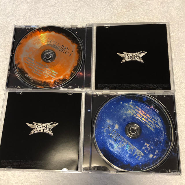 BABYMETAL(ベビーメタル)のBABYMETAL LIVE CD LEGEND METAL GALAXYセット エンタメ/ホビーのCD(ポップス/ロック(邦楽))の商品写真