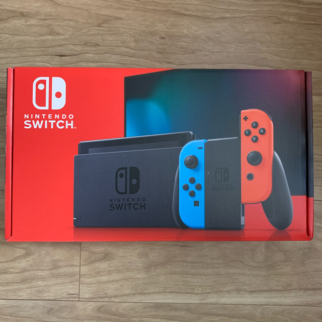 Nintendo Switch(ニンテンドースイッチ)の 新品未開封★Switch 任天堂スイッチ 本体　ネオンカラー　ニンテンドウ エンタメ/ホビーのゲームソフト/ゲーム機本体(家庭用ゲーム機本体)の商品写真