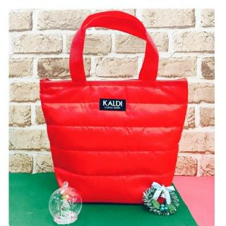 カルディ(KALDI)のカルディ  キルティングバック  未使用 エコバック 可愛い(エコバッグ)