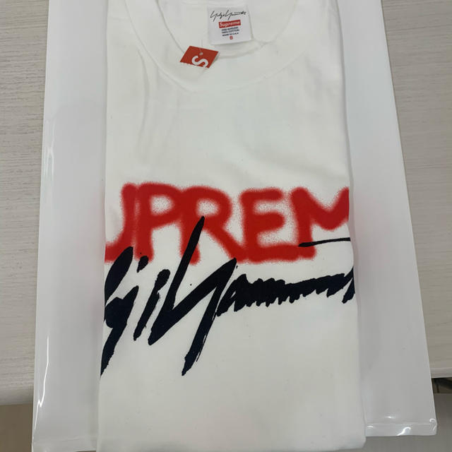 Supreme Yohji Yamamoto Logo Tee 白 s 1