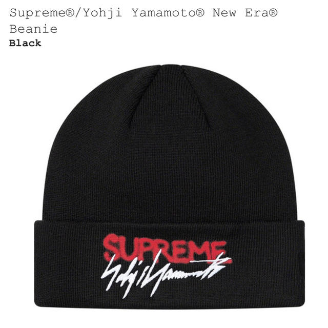 Supreme Yohji Yamamoto Beanie NEW ERA帽子