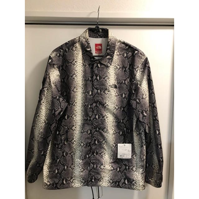正規 THE × Supreme - Supreme NORTH コーチジャケット スネーク FACE