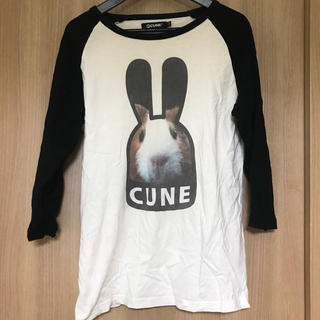 キューン(CUNE)のCUNE 7分袖Tシャツ used(Tシャツ/カットソー(七分/長袖))