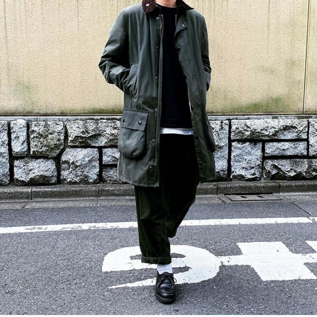 バブアー　Barbour SL BORDER BEAMS 別注　ジャケット　36