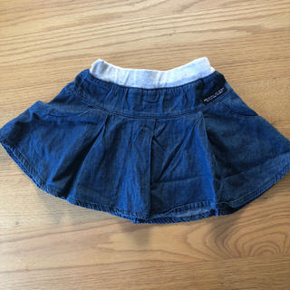 エフオーキッズ(F.O.KIDS)の美品 エフオーキッズ デニム風スカート 110cm(スカート)