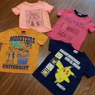 エイチアンドエム(H&M)の値下げ！半袖Ｔシャツ　４枚セット　110(Tシャツ/カットソー)