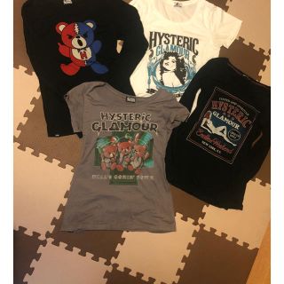 ヒステリックグラマー(HYSTERIC GLAMOUR)のヒステリックグラマー トップス4点セット(Tシャツ(長袖/七分))