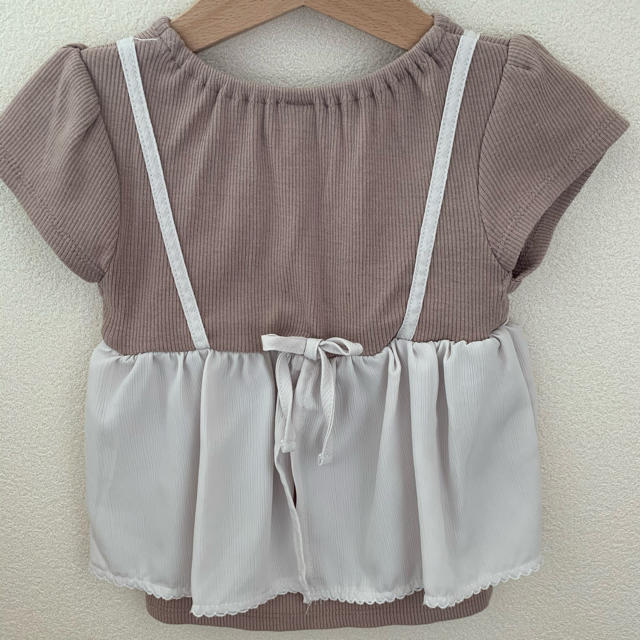 futafuta(フタフタ)のテータテート デザイントップス キッズ/ベビー/マタニティのキッズ服女の子用(90cm~)(Tシャツ/カットソー)の商品写真