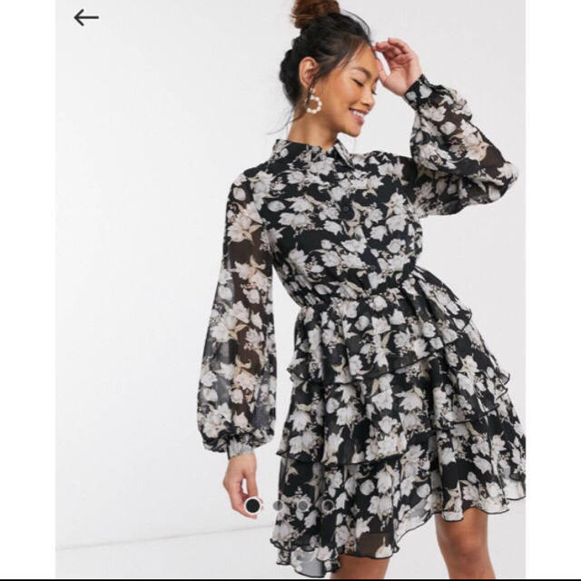 ASOS エイソス　花柄ワンピース