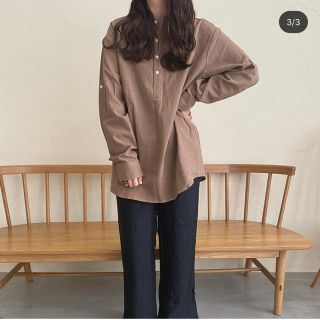 トゥデイフル(TODAYFUL)のlawgy  center botton shirts(シャツ/ブラウス(長袖/七分))