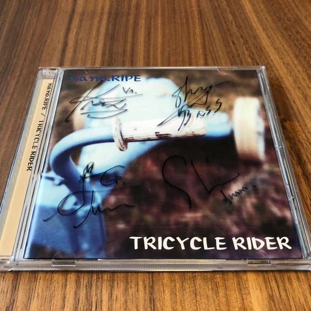 【サイン入り】nano.ripe tricycle rider