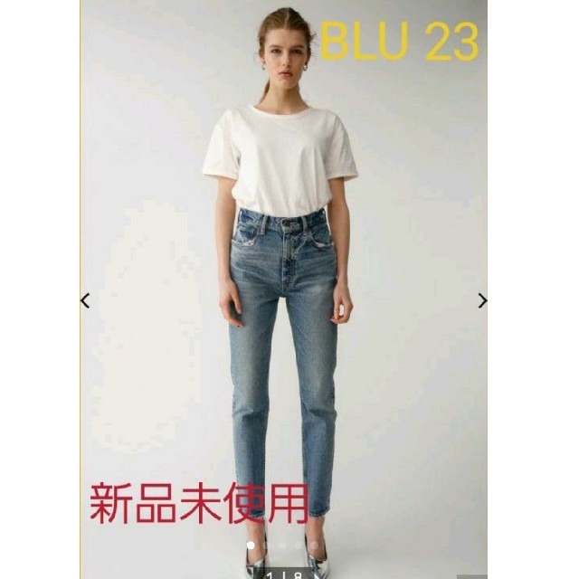 moussy MVS skinny L/BLU 23インチ