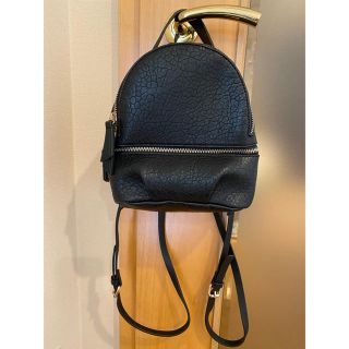 ザラ(ZARA)の【専用】ZARA ザラ　ミニリュック　黒(リュック/バックパック)