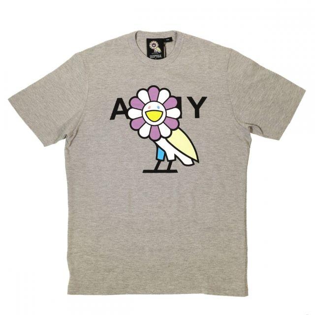 OVO x 村上 隆 SURPLUS FLOWER OWL TEE メンズのトップス(Tシャツ/カットソー(半袖/袖なし))の商品写真
