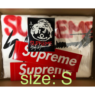 シュプリーム(Supreme)のSupreme Yohji Yamamoto Logo Tee Tシャツ S(Tシャツ/カットソー(半袖/袖なし))