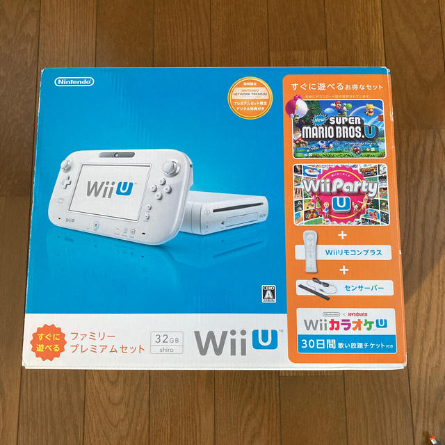 Wii U - ★中古/WiiU ファミリープレミアムセットの通販 by ラクマは購入で使ってます｜ウィーユーならラクマ