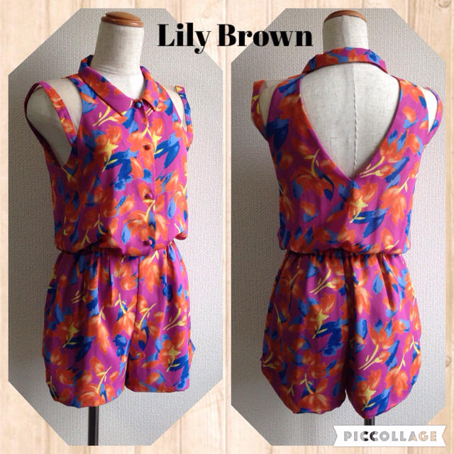 Lily Brown(リリーブラウン)のLily Brownロンパース レディースのパンツ(オールインワン)の商品写真