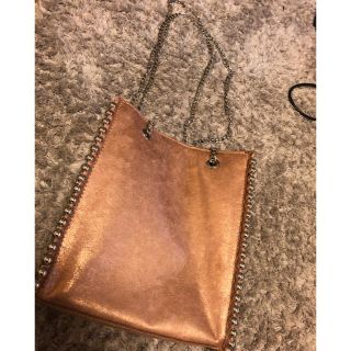 ザラ(ZARA)のzara チェーンショルダー(ショルダーバッグ)